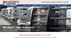 Desktop Screenshot of davecorymotors.net